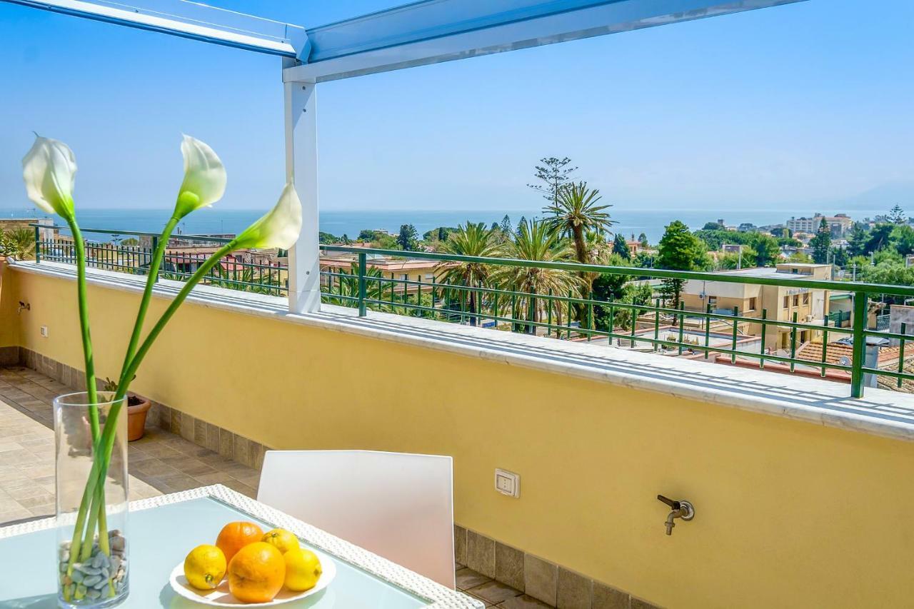 Solemar Sicilia - Casa Panorama Apartment Санта Флавия Екстериор снимка